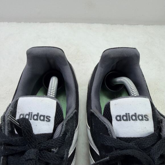 Adidas Retro Run Black/White Lifestyle Running Sneakers – Men’s US 11 - Picture 9 of 10